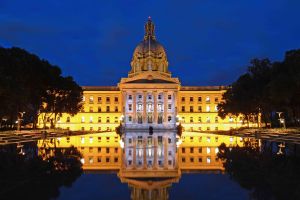 Upon Reflection - Alberta Legislature Edmonton